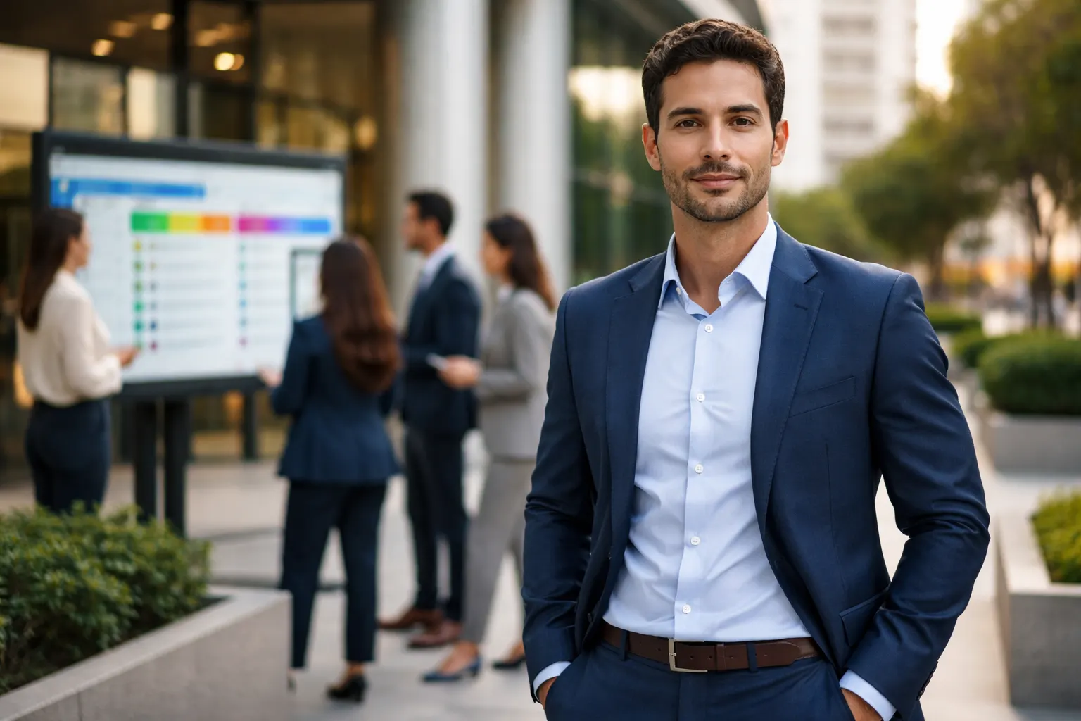 Equipe comercial organizada usando CRM para atendimento no WhatsApp com múltiplos atendentes e histórico único
